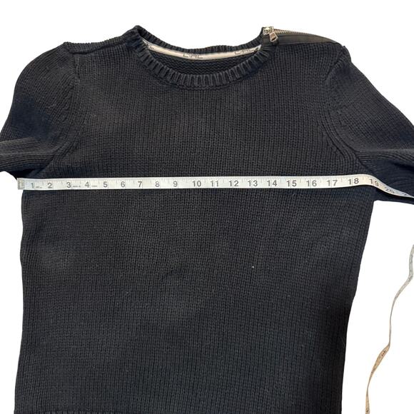 Lauren Ralph Lauren Heavy Knit Black Sweater - Picture 8 of 12